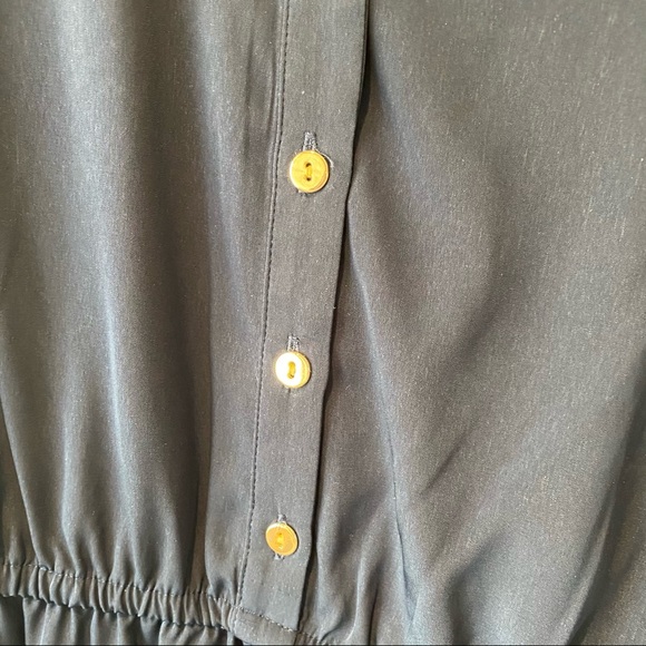 Alfani Navy Shirt Dress Size 14 - Picture 4 of 4